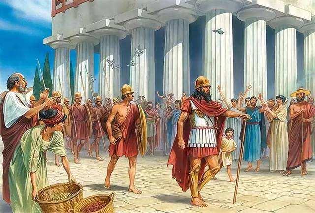 在古希腊，当无法确定王位继任者时，希腊人用了这个办法